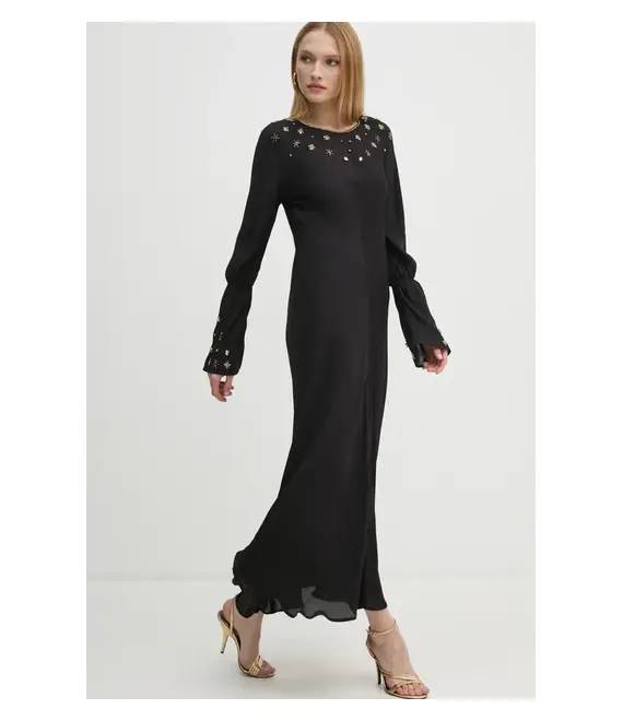 Φόρεμα Forte Forte χρώμα: μαύρο, 13285_my dress