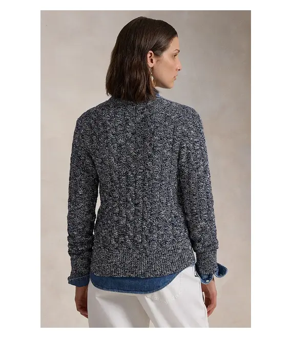 Βαμβακερή ζακέτα Polo Ralph Lauren χρώμα: μπεζ, 211947926