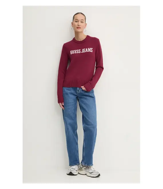Βαμβακερό πουλόβερ Guess Jeans W4BR10 Z3HM1
