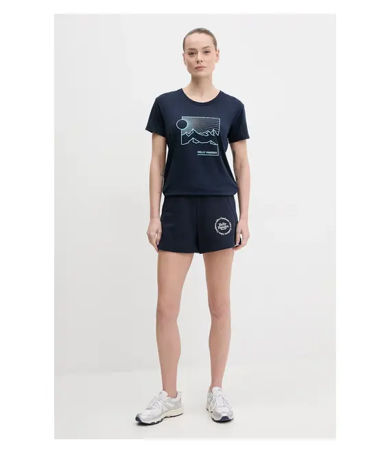 Μπλουζάκι Helly Hansen SKOG χρώμα: ναυτικό μπλε, 63083