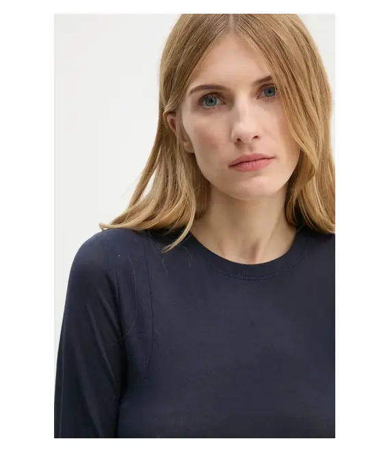 Βαμβακερή μπλούζα με μακριά μανίκια G-Star Raw χρώμα: ναυτικό μπλε, D25058-C954