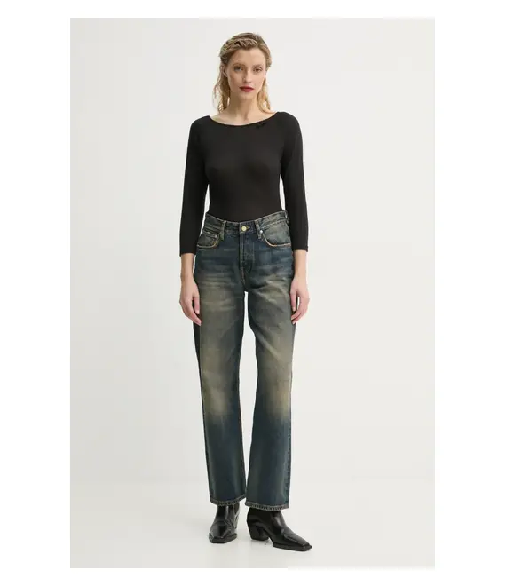 Μακρυμάνικο G-Star Raw χρώμα: μαύρο, D25065-9297