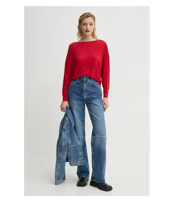 Μακρυμάνικο G-Star Raw χρώμα: κόκκινο, D25074-9297