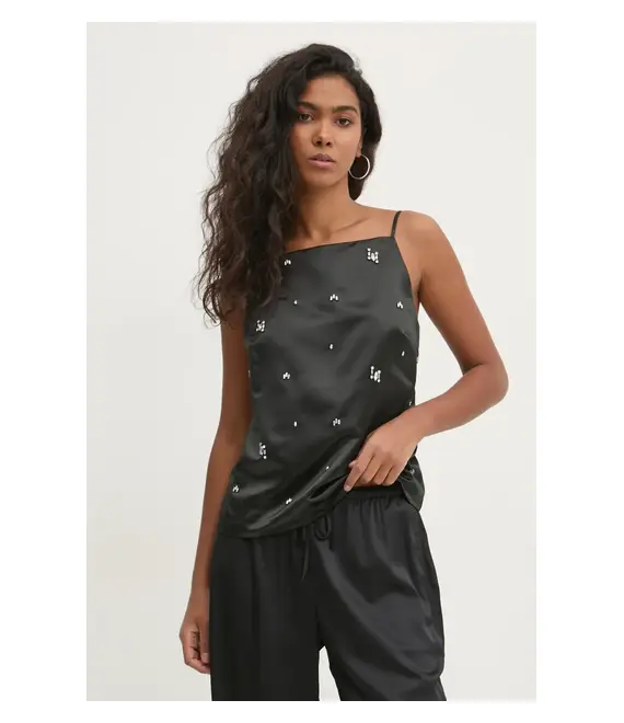 Μπλουζάκι Abercrombie & Fitch χρώμα: μαύρο, KI140-4529