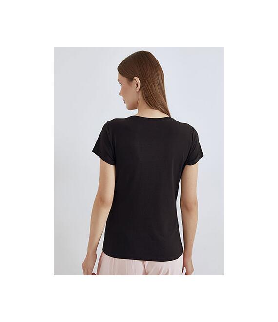T-shirt με strass SN7958.4113+2