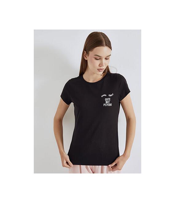 T-shirt με strass SN7958.4113+2