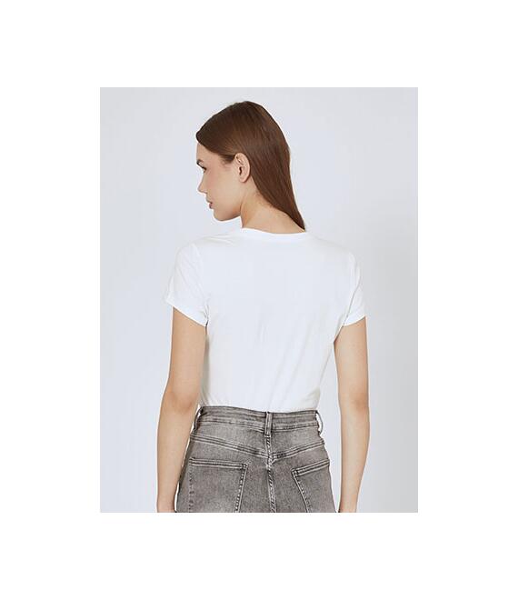 T-shirt με strass SN7958.4113+1