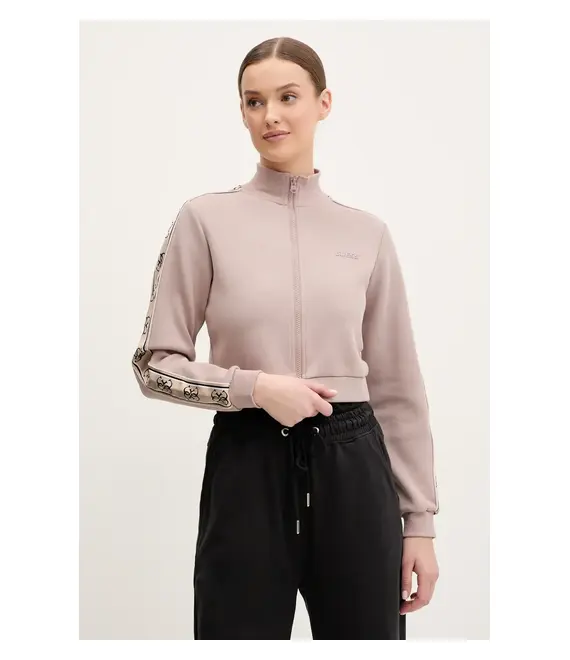 Μπλούζα Guess χρώμα: μπεζ