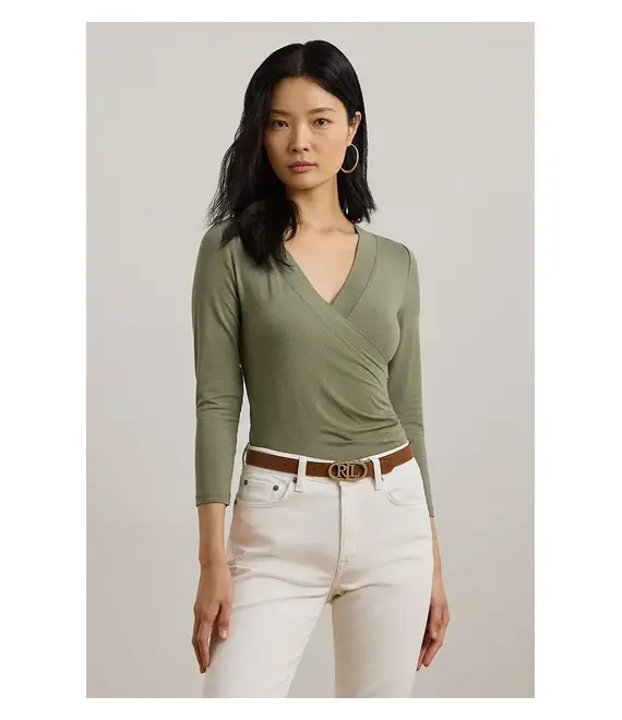 Μακρυμάνικο Lauren Ralph Lauren χρώμα: μπλε, 200824366