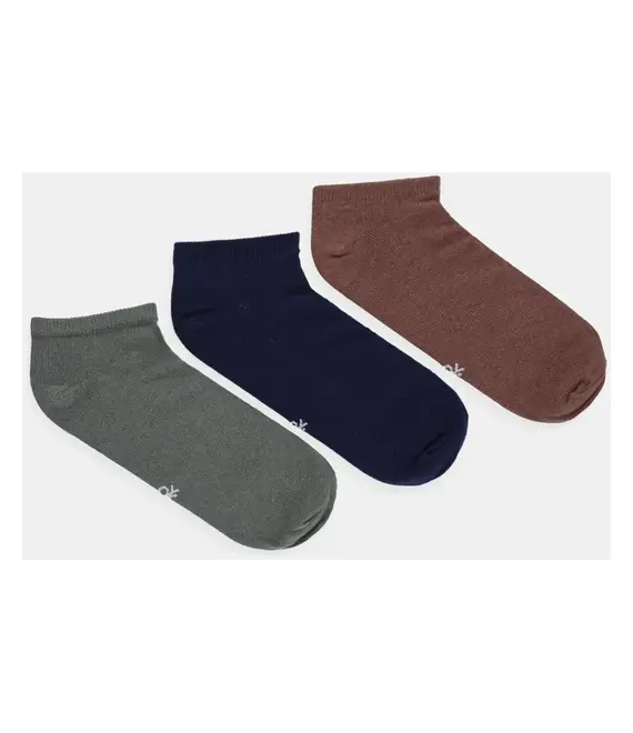 Κάλτσες United Colors of Benetton 3-pack χρώμα: πολύχρωμο, 6GRD2701L