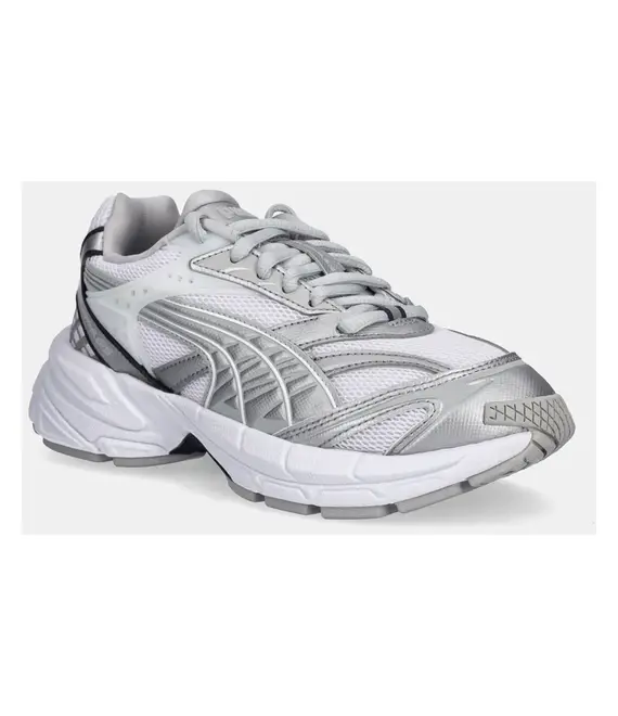Αθλητικά Puma χρώμα: ασημί