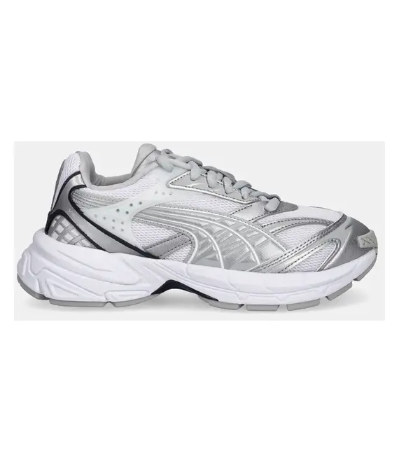 Αθλητικά Puma χρώμα: ασημί