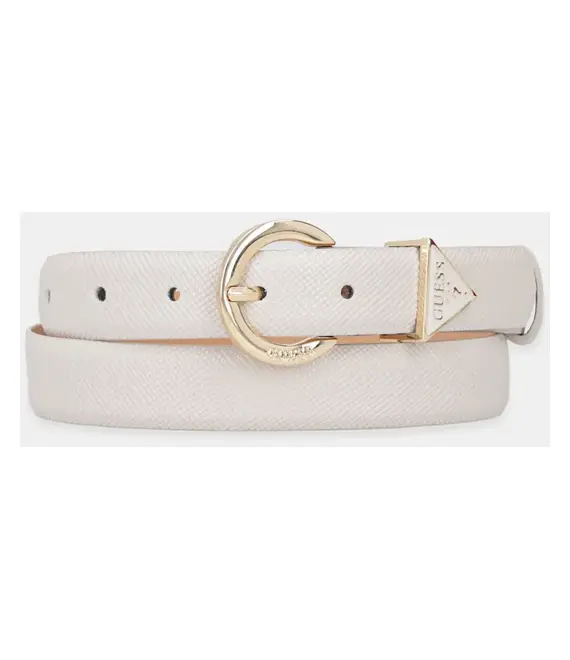 Ζώνη Guess NOELLE χρώμα: μπεζ, BW9071 P4125