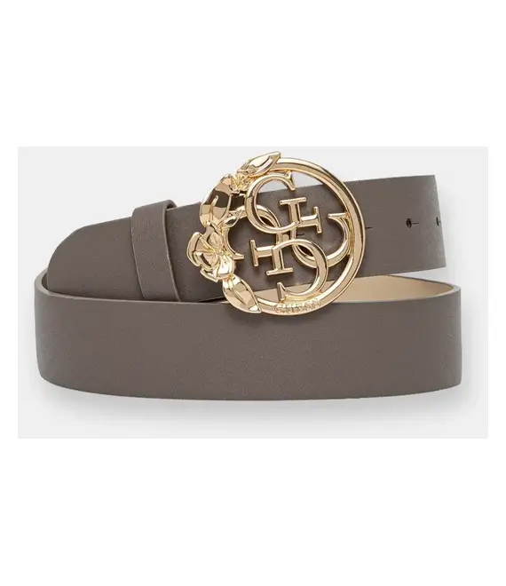 Ζώνη Guess χρώμα: καφέ