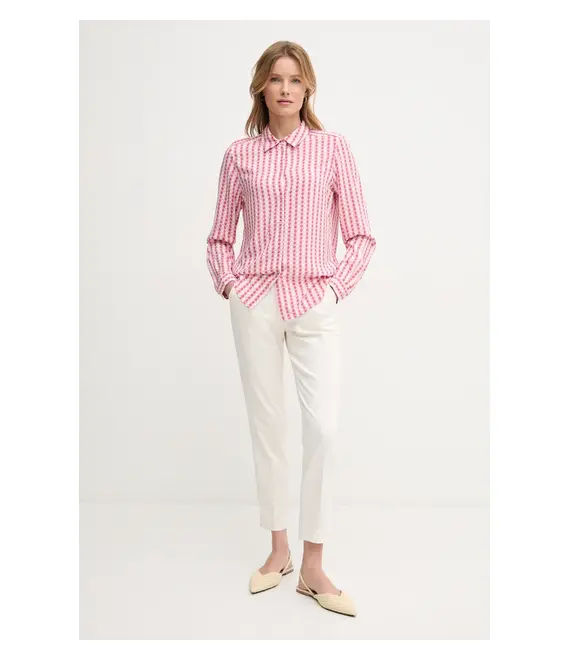 Παντελόνι Sisley χρώμα: μπεζ, 4BYW55AH6