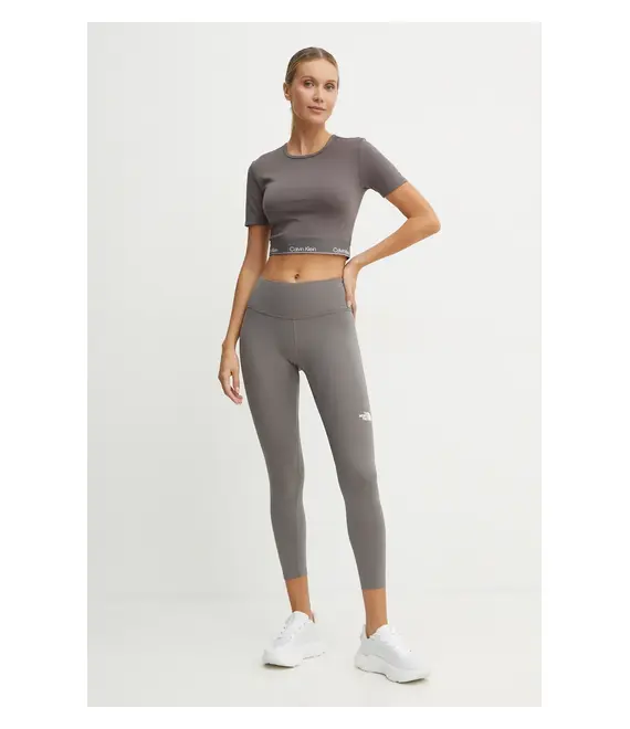 Μπλουζάκι προπόνησης Calvin Klein Performance χρώμα: γκρι