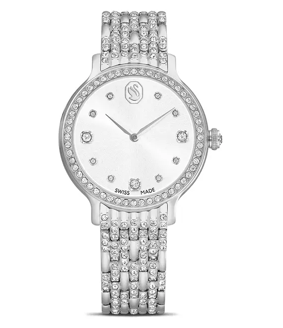 Ρολόι Swarovski IMBER χρώμα: ασημί, 5693634