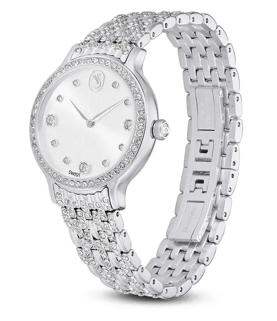 Ρολόι Swarovski IMBER χρώμα: ασημί, 5693634