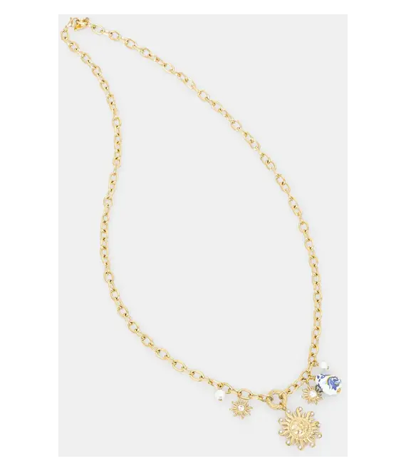 Κολιέ Guess SOLELUNA JUBN05 083JW