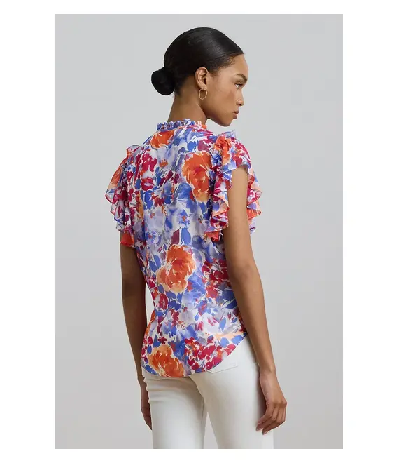 Μπλουζάκι Lauren Ralph Lauren χρώμα: άσπρο, 200957184