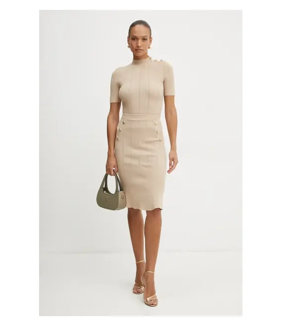 Πουλόβερ Marciano Guess GRACE χρώμα: μπεζ, 5RGR24 5810Z