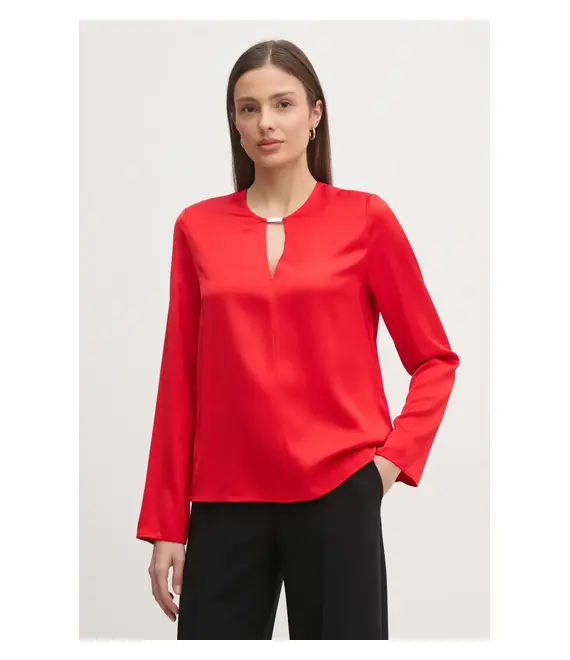 Μπλουζάκι Calvin Klein χρώμα: κόκκινο, K20K208192
