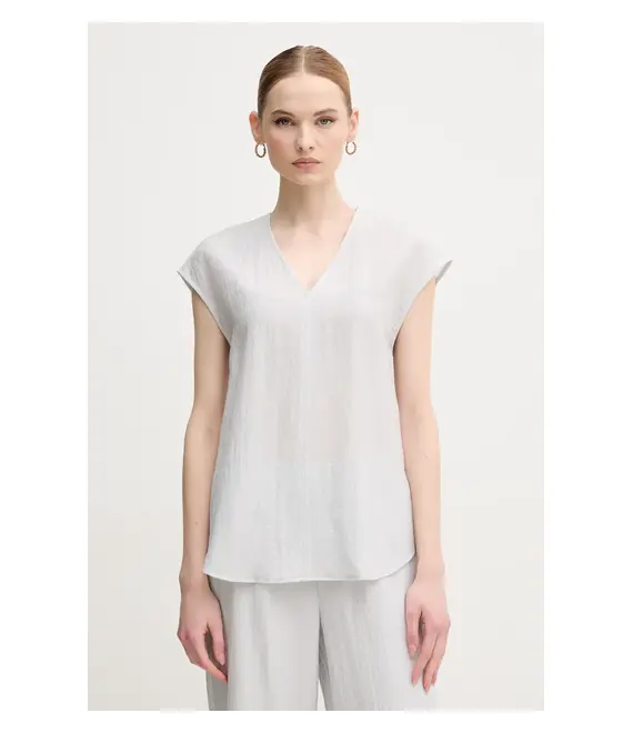 Μπλουζάκι Calvin Klein χρώμα: γκρι, K20K208210