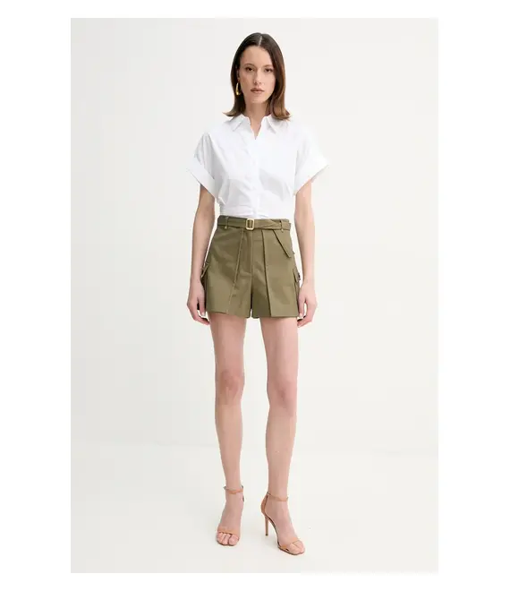 Πουκάμισο Guess JULIE χρώμα: άσπρο, W5GH0W WAF10
