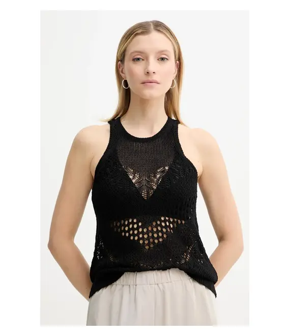 Top AERON KISMET χρώμα: μαύρο, TO479573
