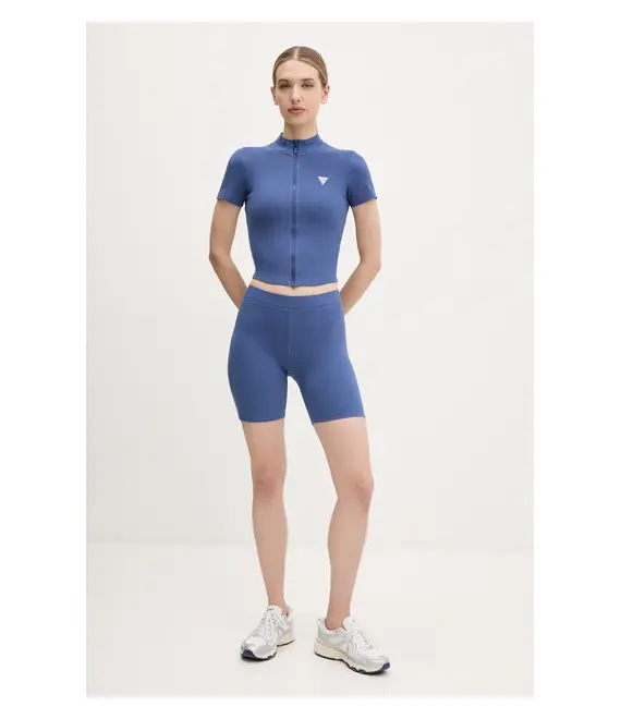 Μπλουζάκι Guess CROCUS χρώμα: ναυτικό μπλε, V5GP25 KCRS2