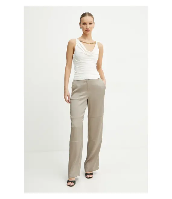 Top Marciano Guess ALVA χρώμα: μπεζ, 5GGP07 6259A