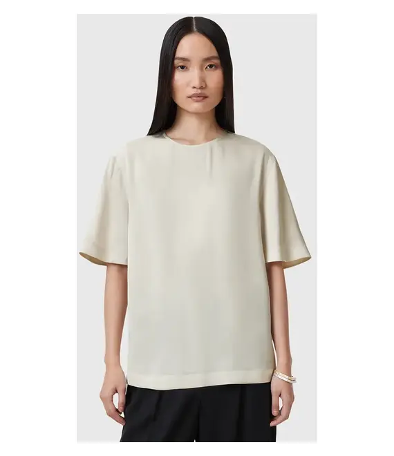 Μπλουζάκι AllSaints AMELIE χρώμα: άσπρο, W032PC