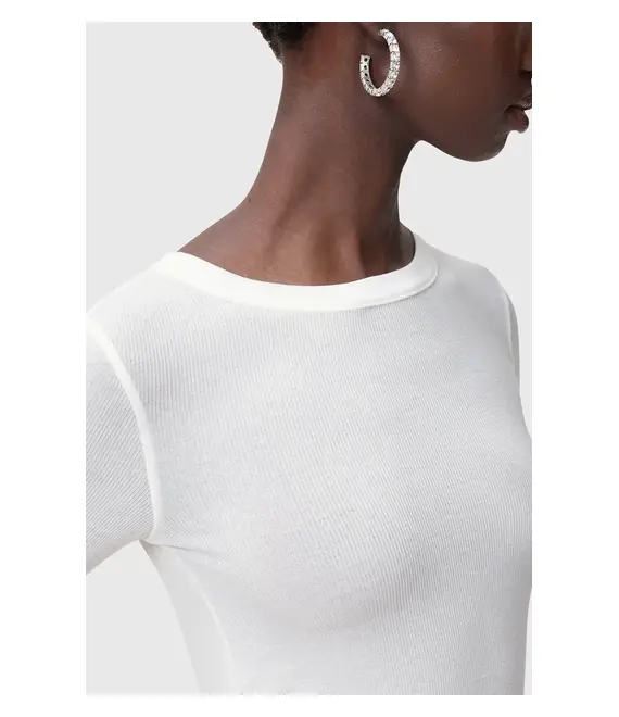 Μπλουζάκι AllSaints BEC χρώμα: άσπρο, W067JC