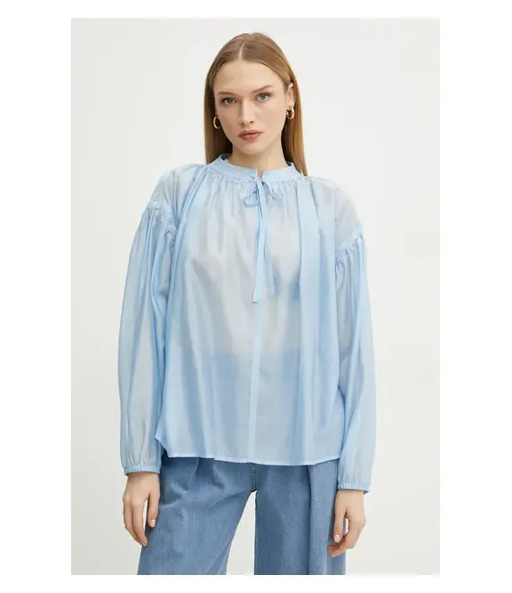 Μπλουζάκι Ermanno Scervino χρώμα: μπλε, 56TK021ES3