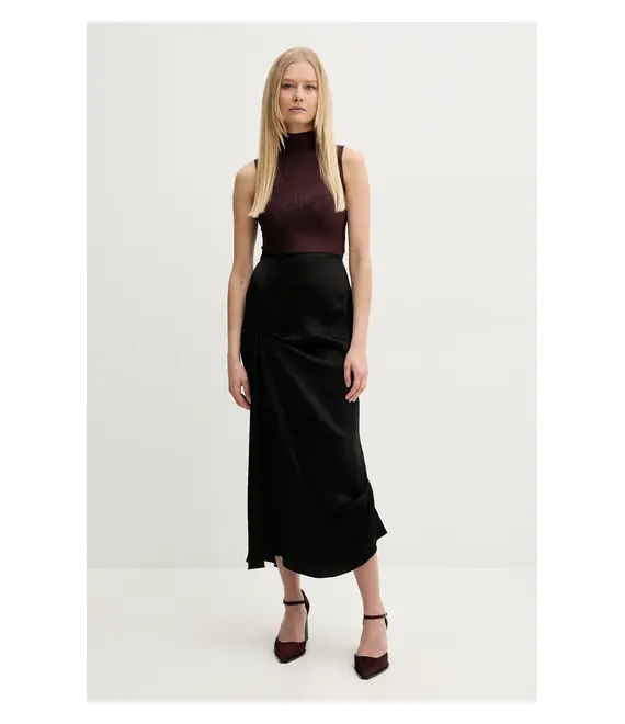 Κορμάκι Victoria Beckham χρώμα: μπορντό, 1225KTP006395A