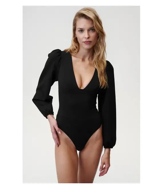 Κορμάκι Undress Code Try Me Bodysuit Thong χρώμα: μαύρο, 646