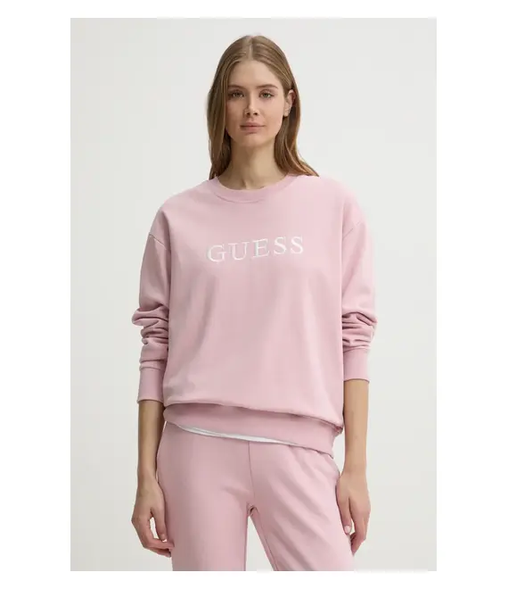 Μπλούζα Guess SOFIA χρώμα: ροζ, O5RQ03 KCO31