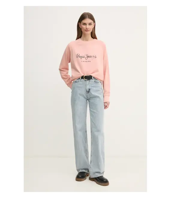 Μπλούζα Pepe Jeans LUPITA χρώμα: ροζ, PL581467