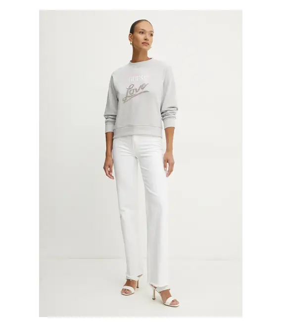 Μπλούζα Guess χρώμα: γκρι, W5RQ04 KB683