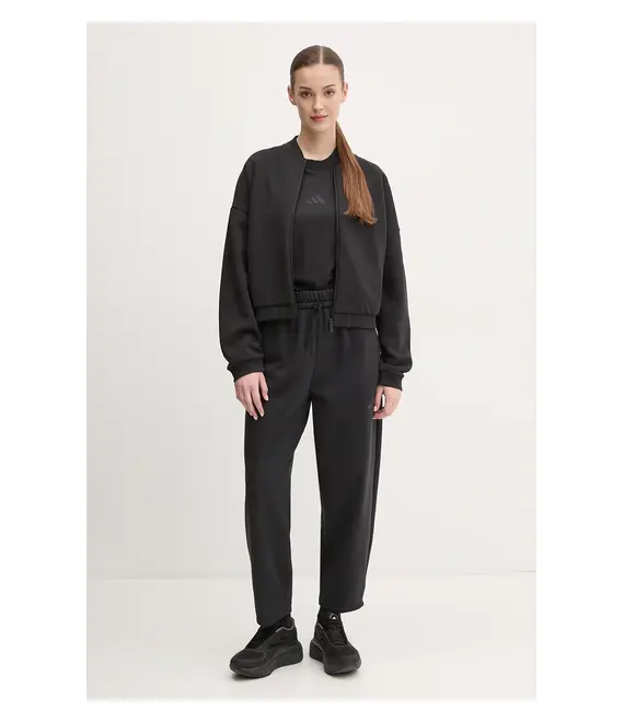 Μπλούζα adidas Essentials χρώμα: μαύρο, JD9965