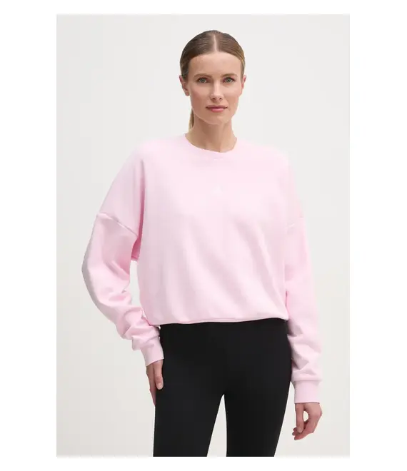Μπλούζα adidas Essentials χρώμα: ροζ, JI6063