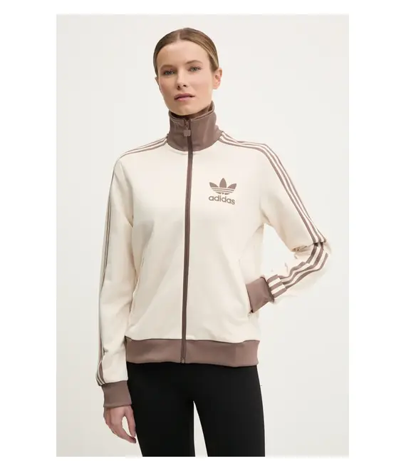 Μπλούζα adidas Originals Adicolor χρώμα: μπεζ, JC5807