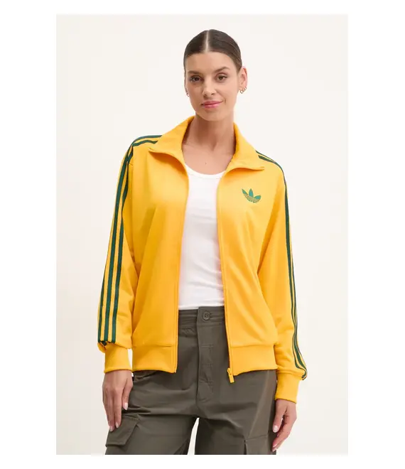 Μπλούζα adidas Originals Firebird χρώμα: πορτοκαλί, JP2300