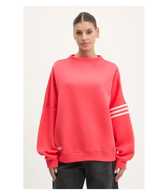 Μπλούζα adidas Originals Neuclassics χρώμα: κόκκινο, JI8521