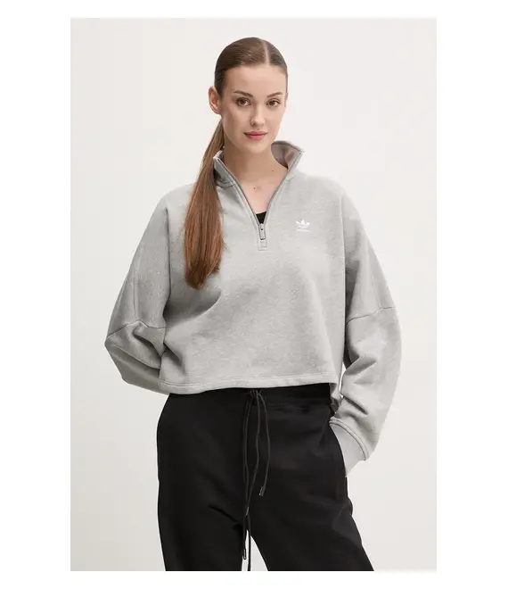 Μπλούζα adidas Originals Essential χρώμα: γκρι, IY9681