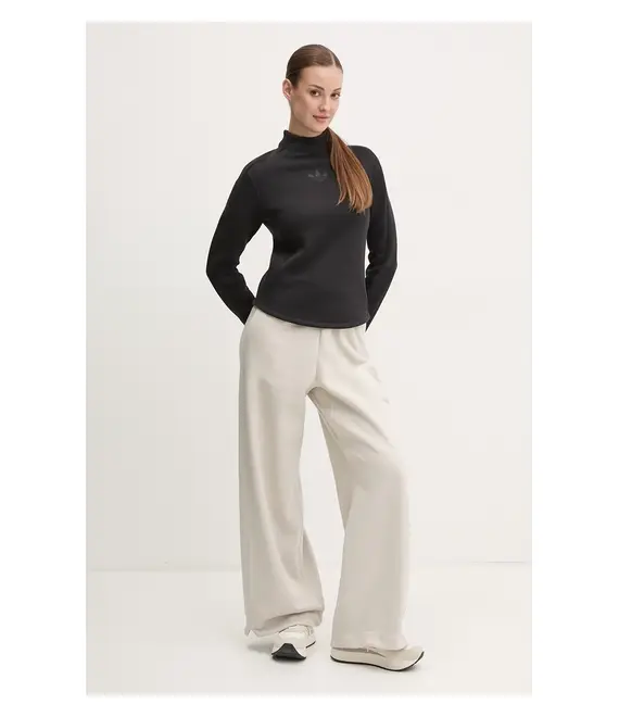 Μπλούζα adidas Originals INTERLOCK LS χρώμα: μαύρο, JJ0937