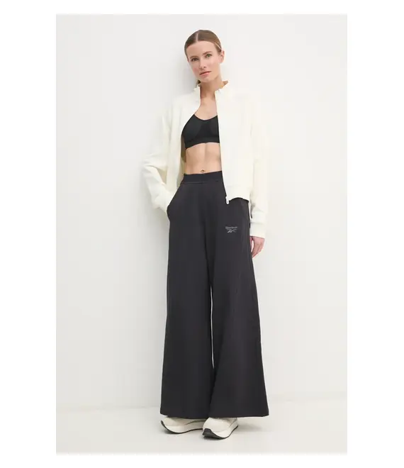 Βαμβακερή μπλούζα Reebok Classic γυναικεία, χρώμα: μπεζ, 100214105