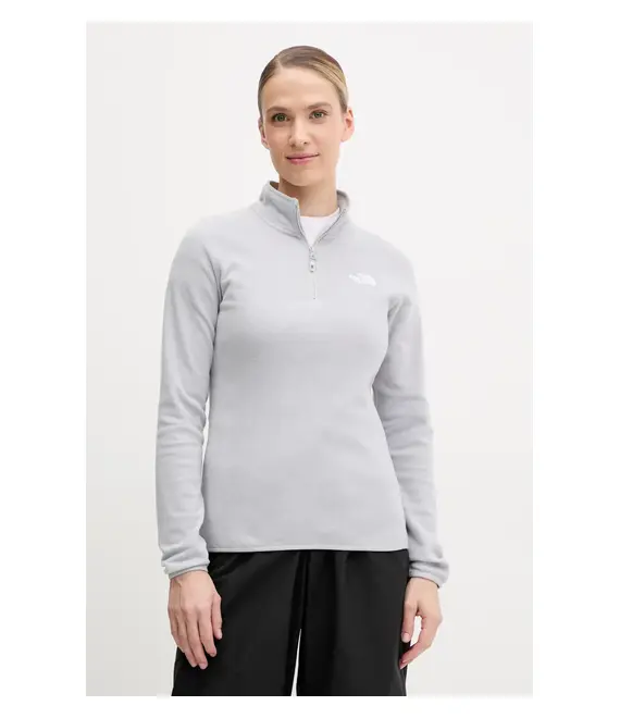 Αθλητική μπλούζα The North Face 100 Glacier χρώμα: γκρι, NF0A855MBO61