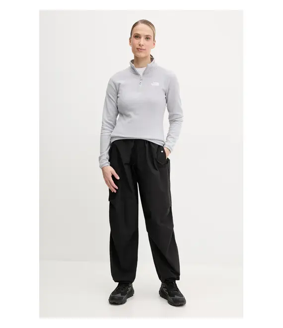 Αθλητική μπλούζα The North Face 100 Glacier χρώμα: γκρι, NF0A855MBO61