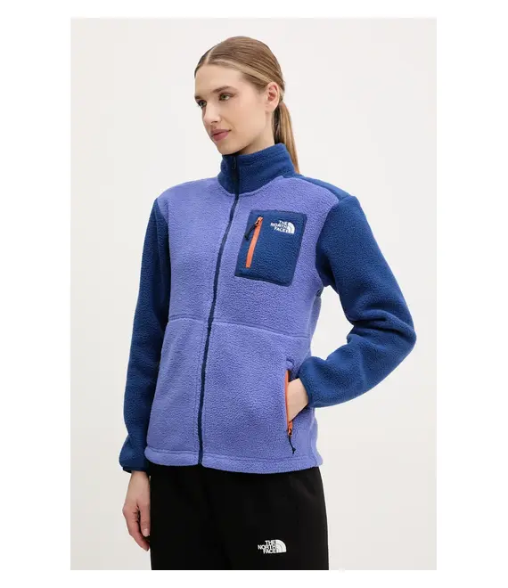 Μπλούζα The North Face Yumiori χρώμα: μοβ, NF0A88428Z51